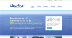 Desktop Screenshot of blackburnmarine.net